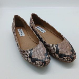 Steve Madden Bantry Woman's Size 6M Faux Snakeskin